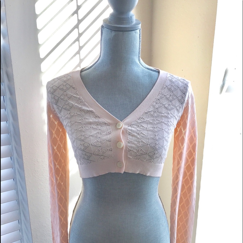 Jill Stuart Collection tunic Daria blush NEW M/L